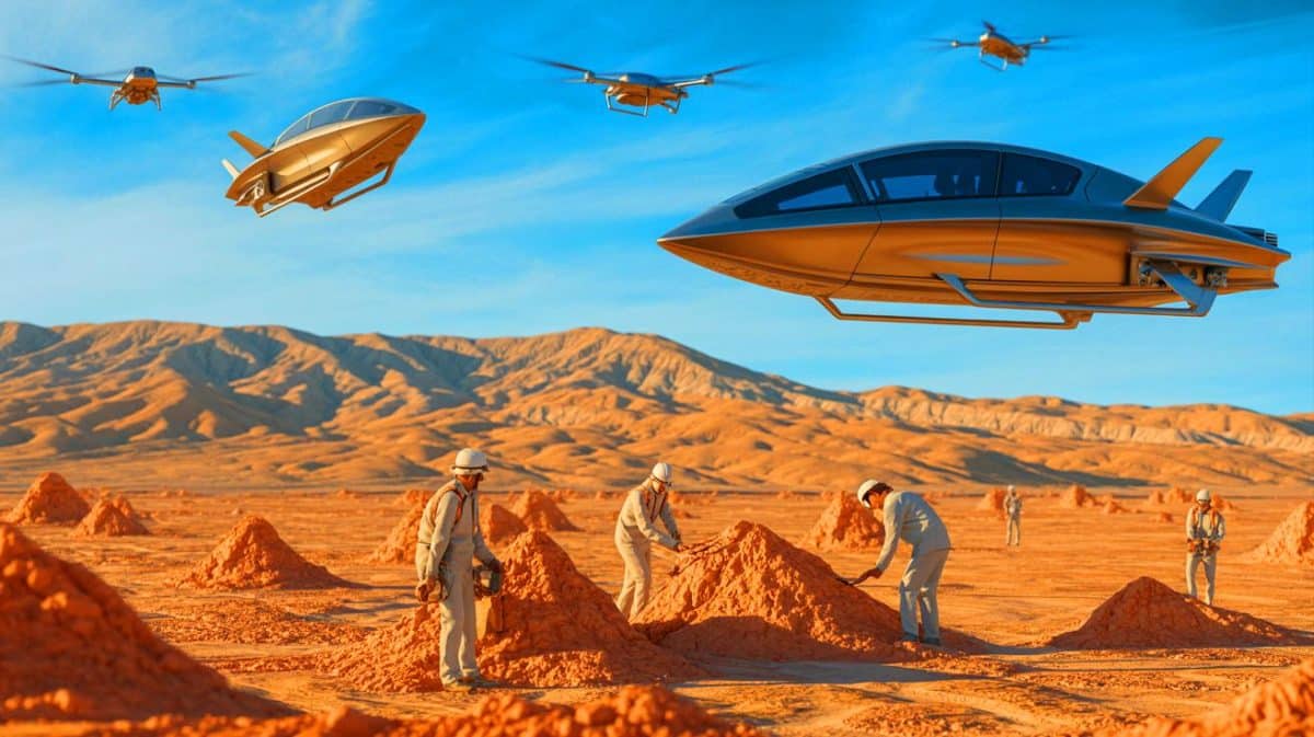 “China Just Blew the Doors Off the Race” as Hypersonic Breakthrough and Zirconium Discovery Boost National Reserves by 500 Percent Overnight Illustration of China's discovery of a massive zirconium reserve in the Tarim Basin, generated by artificial intelligence.