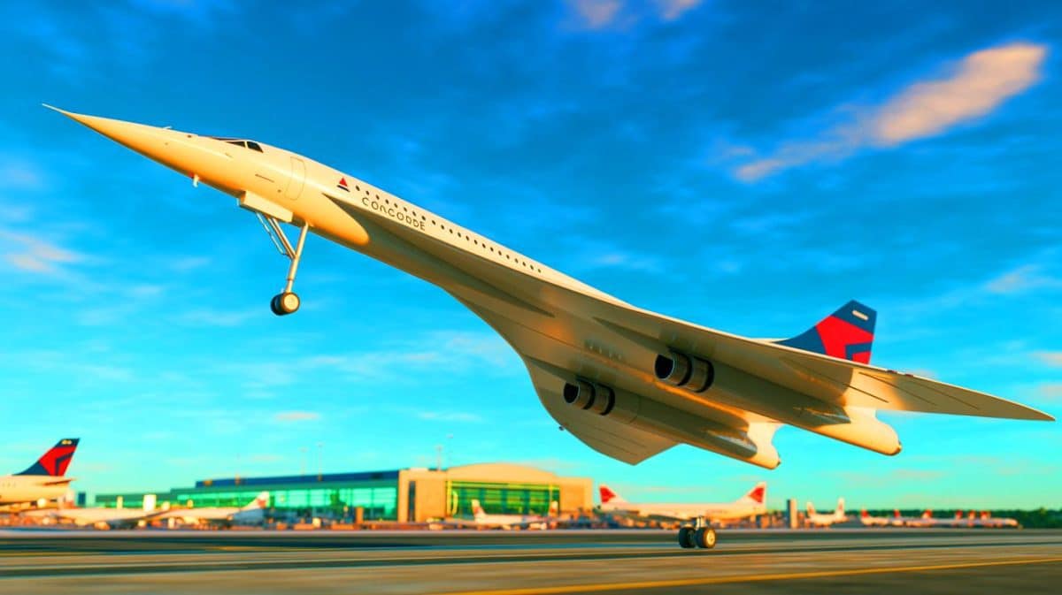Concorde Comeback in Mere Months: Critics Slam Fly-Concorde Ltd for ‘Reckless’ Move as US-UK Flight Time Cut by 5 Hours and $10,000 Tickets Return Illustration of the Concorde's potential return to supersonic flight by Fly-Concorde Ltd, generated by artificial intelligence.