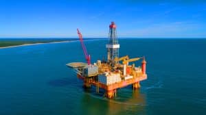 Illustration of the Wolin East 1 oil field discovery off the coast of Świnoujście, Poland.