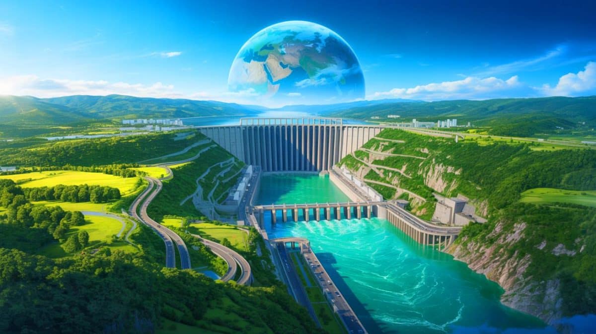 “NASA Sounds the Alarm”: China’s Gigantic Project Slows Earth’s Rotation, Unleashing Unprecedented Global Consequences That Stun Scientists Illustration of the Three Gorges Dam's potential impact on Earth's rotation, generated by artificial intelligence.