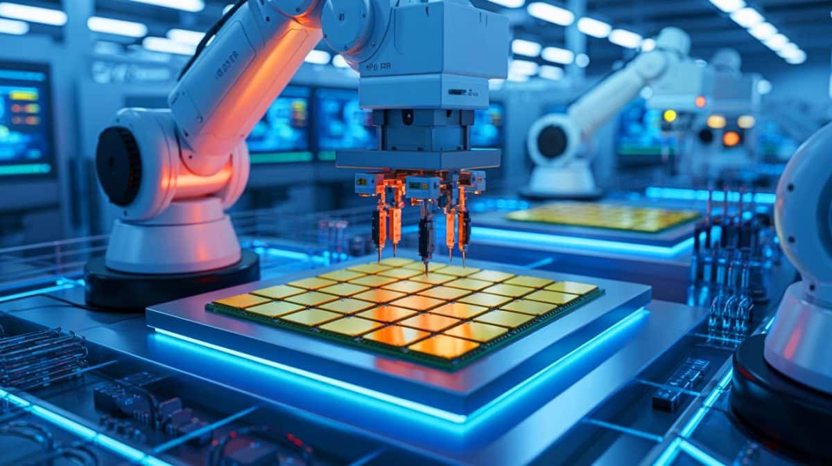 “Revolutionizing Every Chip”: Wisematic’s Astonishing Leap in Chip and Wafer Tech Shakes the Industry to Its Core Illustration of Wisematic's pioneering advancements in chip and wafer technologies, generated through artificial intelligence.