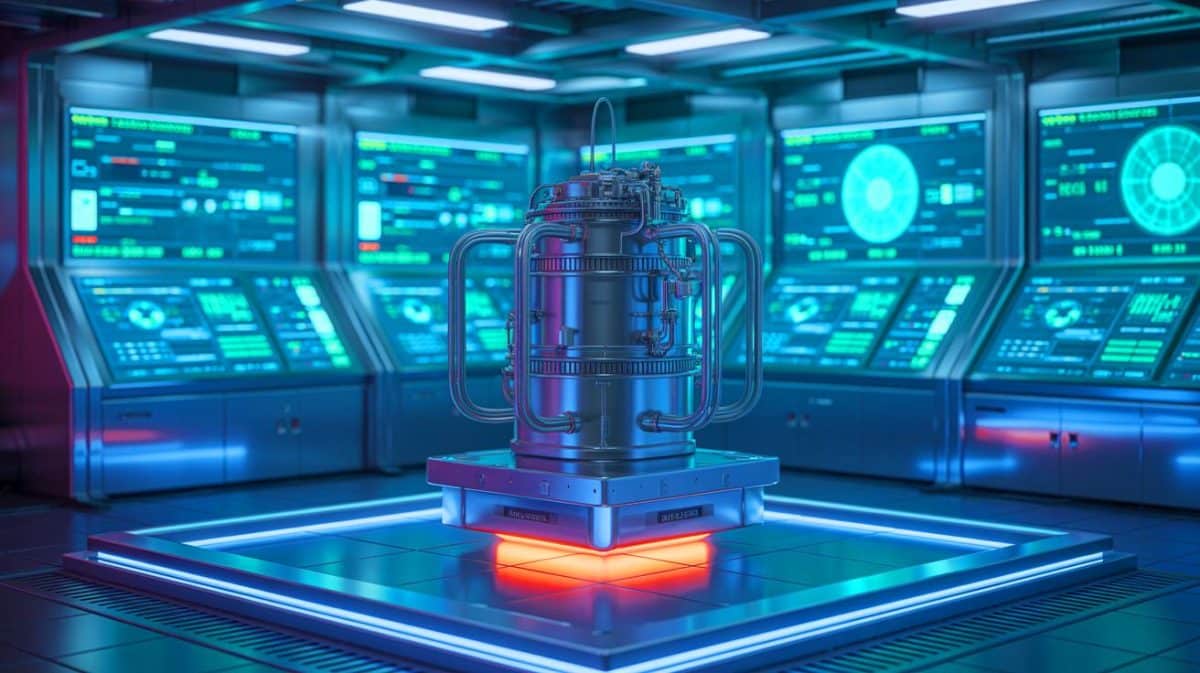 “They’re Splitting Atoms to Make Fuel”: World’s First Hydrogen-Generating Nuclear Reactor Goes Live in the US and Experts Say “This Is Historic” Illustration of the world’s first fully integrated hydrogen production simulator within a Small Modular Reactor control room, generated by artificial intelligence.