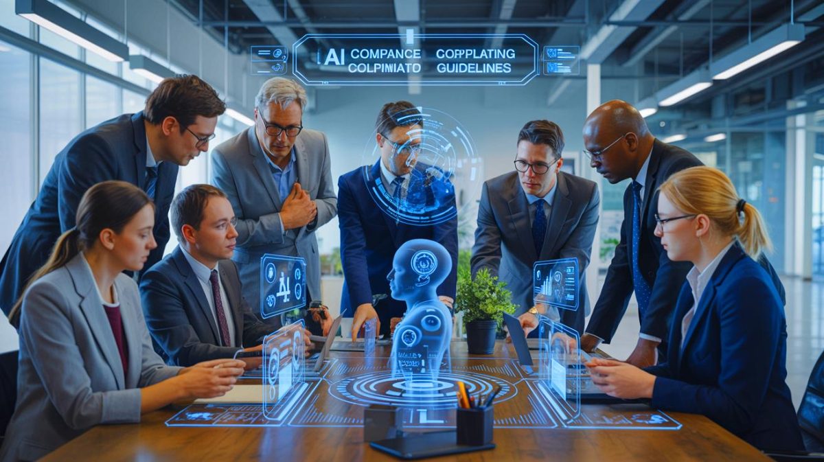 Achilles Shocks Tech World: “This Is a Game-Changer” in Simplifying US Compliance for Trustworthy AI Illustration of the ACHILLES project facilitating AI compliance with the EU AI Act through innovative frameworks.