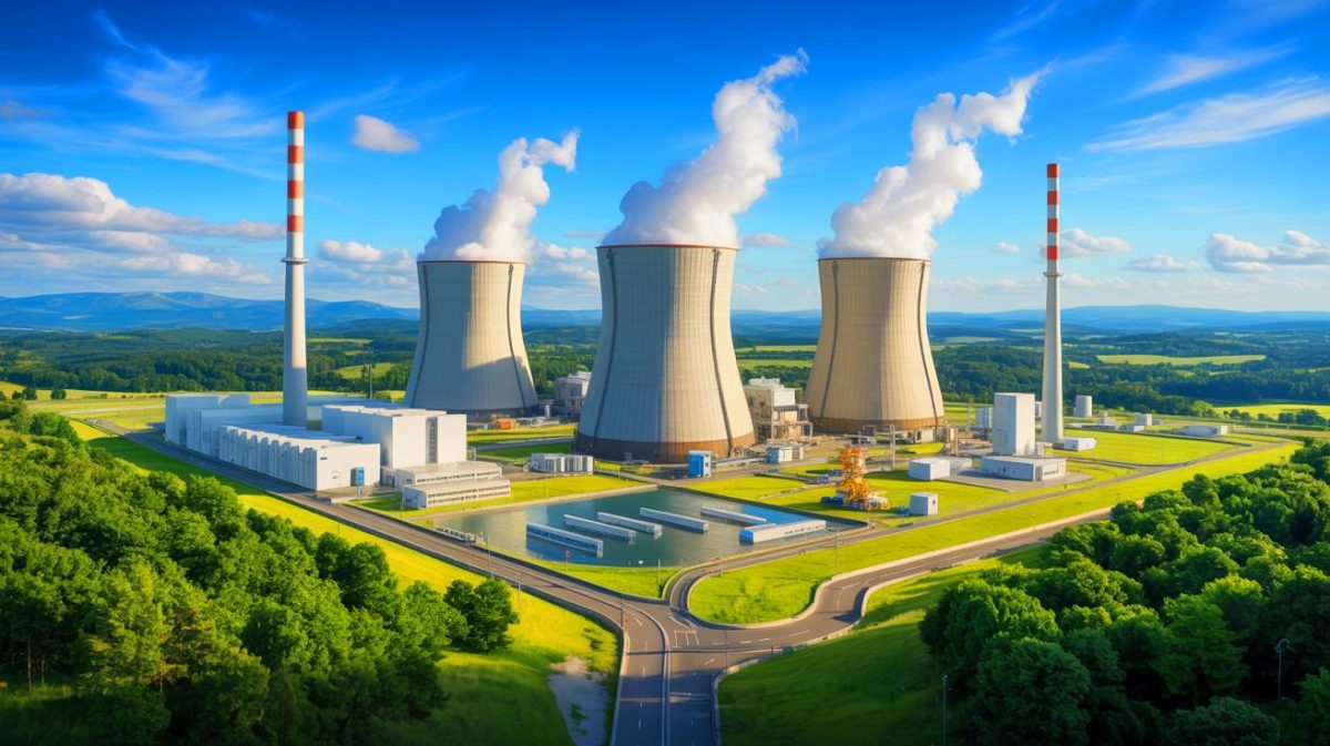 Nuclear Energy in America: ‘This Is the Only Way Forward’ for Our Economy and Society’s Future Illustration of the ECOSENS project exploring nuclear energy's role in Europe's sustainable energy transition.
