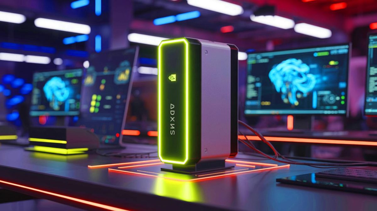 Nvidia’s “Personal AI Supercomputer” Sparks Outrage: Is This the End of Human Creativity? Illustration of Nvidia's DGX Spark and DGX Station personal AI supercomputers.
