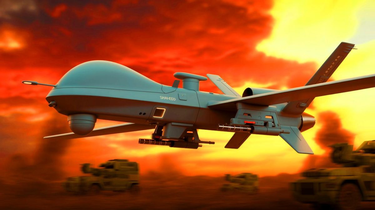 Russia’s “Deathly Upgrade” of Kamikaze Drone Devastates Ukrainian Defenses: Is This a Game-Changer in the $1 Trillion War? Illustration of Shahed-136 drones used by Russia in the conflict against Ukraine.