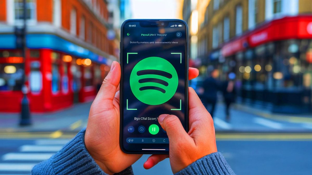 Spotify Users Furious as UK’s Online Safety Act Demands “Invasive” Facial Scans Threatening Privacy of 85 Million Americans Illustration of Spotify's age verification prompt on a mobile device screen.