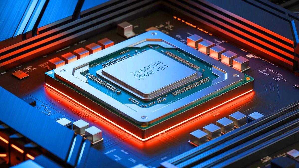 The Day Americans Feared Has Arrived: China Unleashes Its “Monstrous” Gaming Processor Revolutionizing the $200 Billion Industry Illustration of the Zhaoxin KX-7000 processor challenging the dominance of Intel and AMD in the gaming sector.