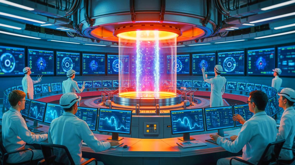 AI Revolutionizes Fusion Safety: Chinese Researchers Declare ‘This Changes Everything’ with Groundbreaking Reactor Breakthrough Illustration of researchers leveraging artificial intelligence for enhancing safety in fusion reactors.