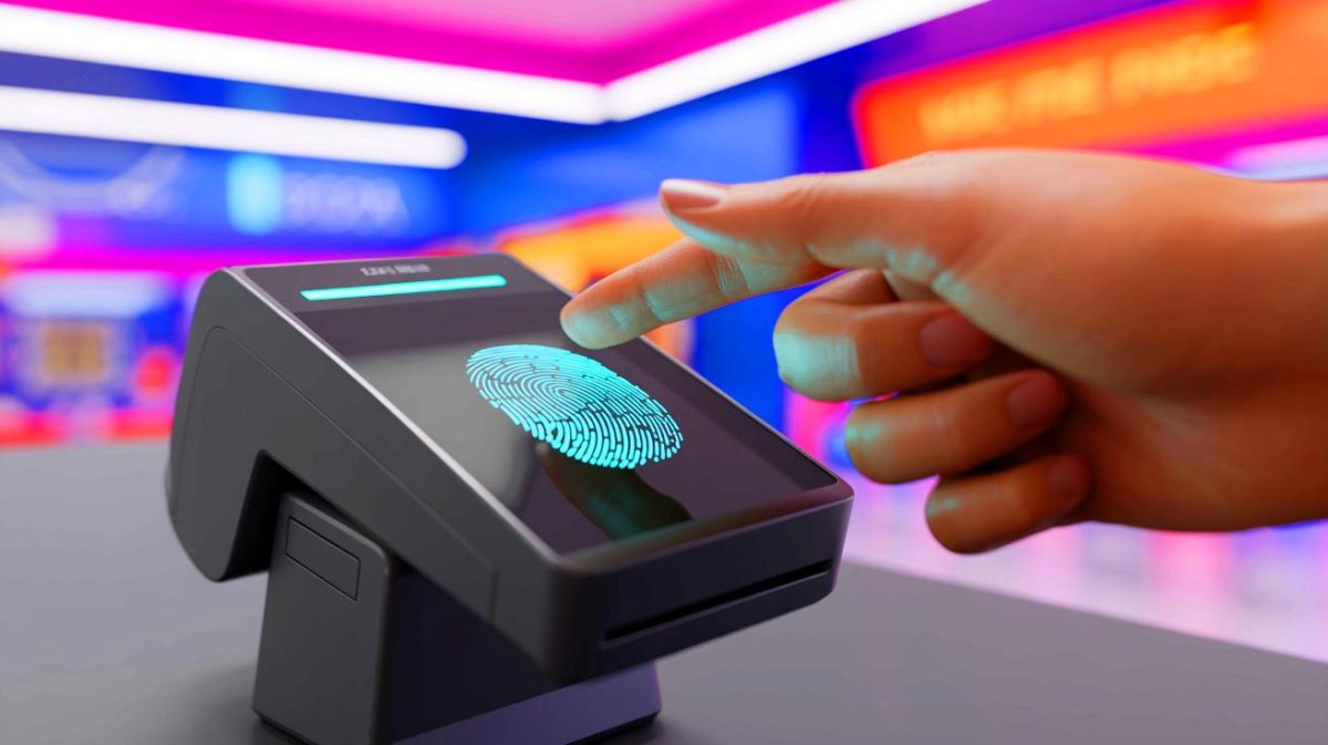 Are Your Fingerprints the New $500 Credit Card? Experts Warn of Terrifying Consequences in Biometric Payments Illustration of fingerprint authentication in biometric payment systems.