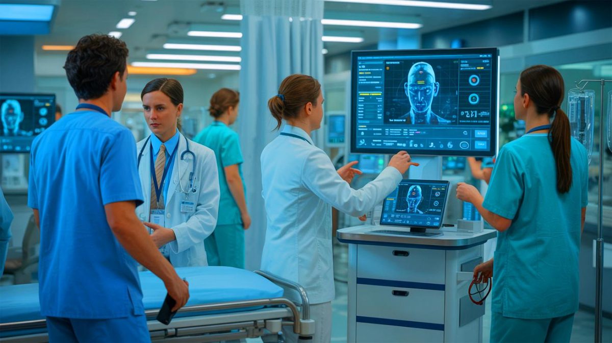 UCL Study Exposes NHS’s AI Struggles: “It’s a Mess, Costing Millions” But Can It Be Fixed? Illustration of the integration challenges faced by NHS in implementing AI technology.