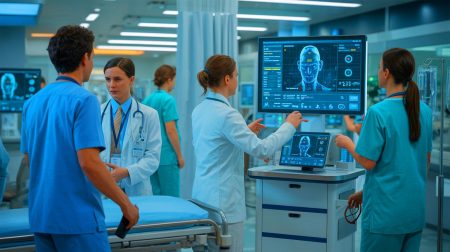 UCL Study Exposes NHS’s AI Struggles: “It’s a Mess, Costing Millions” But Can It Be Fixed? Illustration of the integration challenges faced by NHS in implementing AI technology.