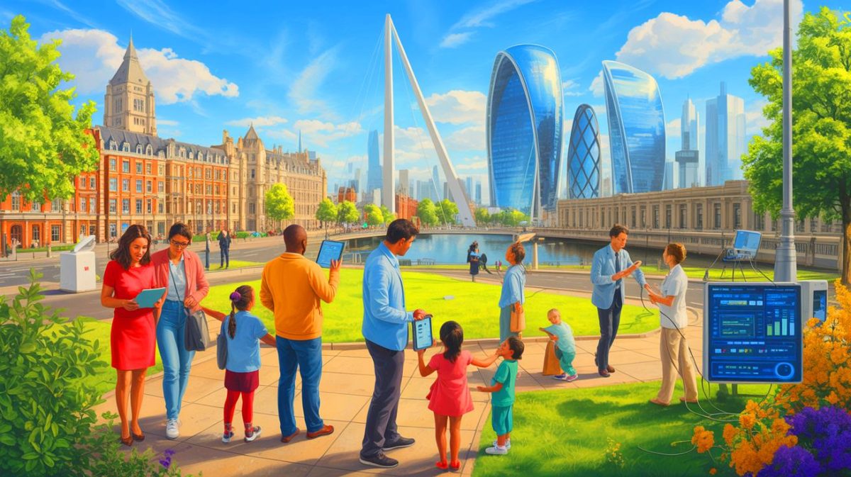 UK Shocks World: £42.8 Million Study Follows 30,000 Kids—What Secrets Will It Uncover About Our Future? Illustration of the Generation New Era birth cohort study tracking children across the United Kingdom.
