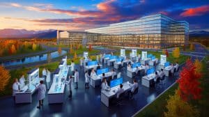 Illustration of Canada's Major Research Facilities and Their Role in Global Innovation Leadership.