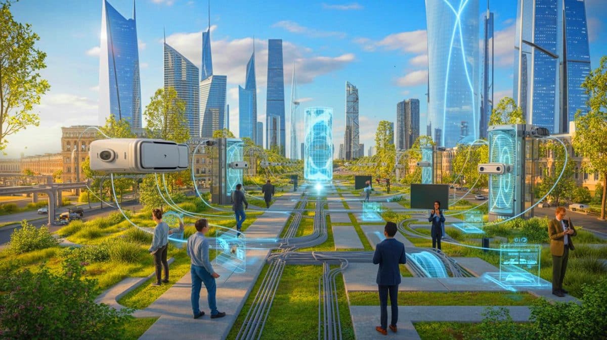 “This Changes Everything”: Discover How Immersive Technologies Are Secretly Saving Energy (And It’s Already Affecting You) Illustration of Advanced Network Systems Enabling Sustainable Delivery of Immersive Technologies.