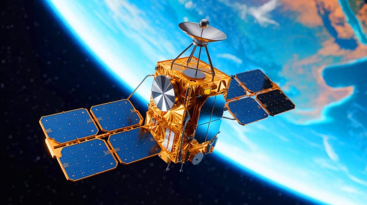 UK Satellite Communications Transformed by £6.9 Million Investment, Enhancing Connectivity and Sparking Technological Advancements Illustration of the UK Space Agency's investment in satellite communications enhancing global connectivity.