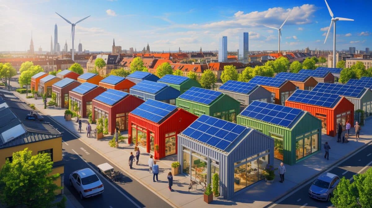 SMEs Lead the Charge in Energy Efficiency, Competing for Prestigious EUSEW 2026 Award and Transforming Communities Illustration of small and medium-sized enterprises driving energy efficiency in the European Union.